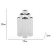 Stainless Steel Vase Decorative Vases Luxury Aesthetic Living Room Flower Bottle Modern Elegant Flowers Bottles Table Decoration