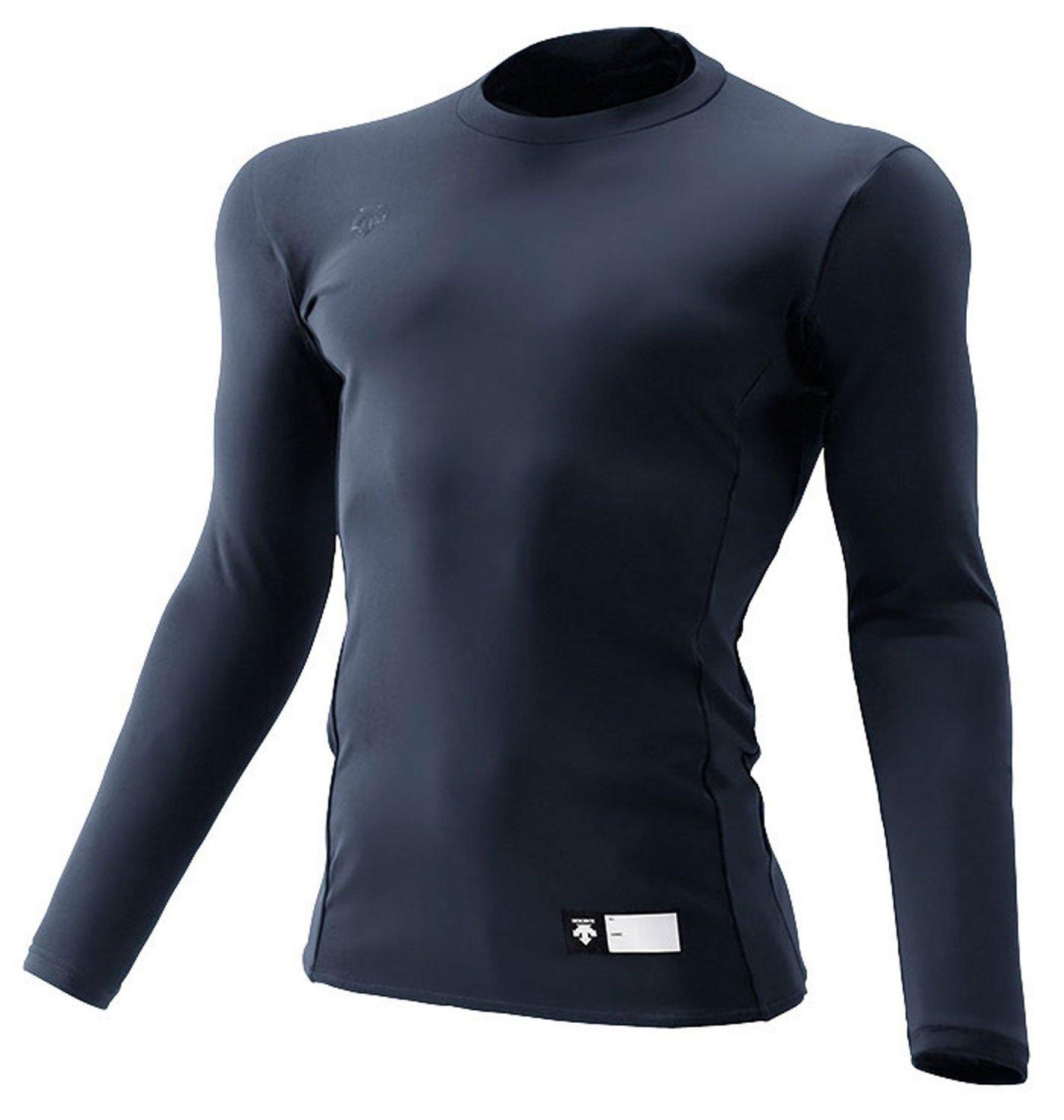 

DESCENTE Baseball Long Relax Fit Dark Size STD751 Undershirt, Sleeve, Shirt, Navy, O,