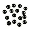 Half-Round Flat-Bottom Eye Plush Toy with Black Bean Eyes - Animal & Human Figures Bead Accessories