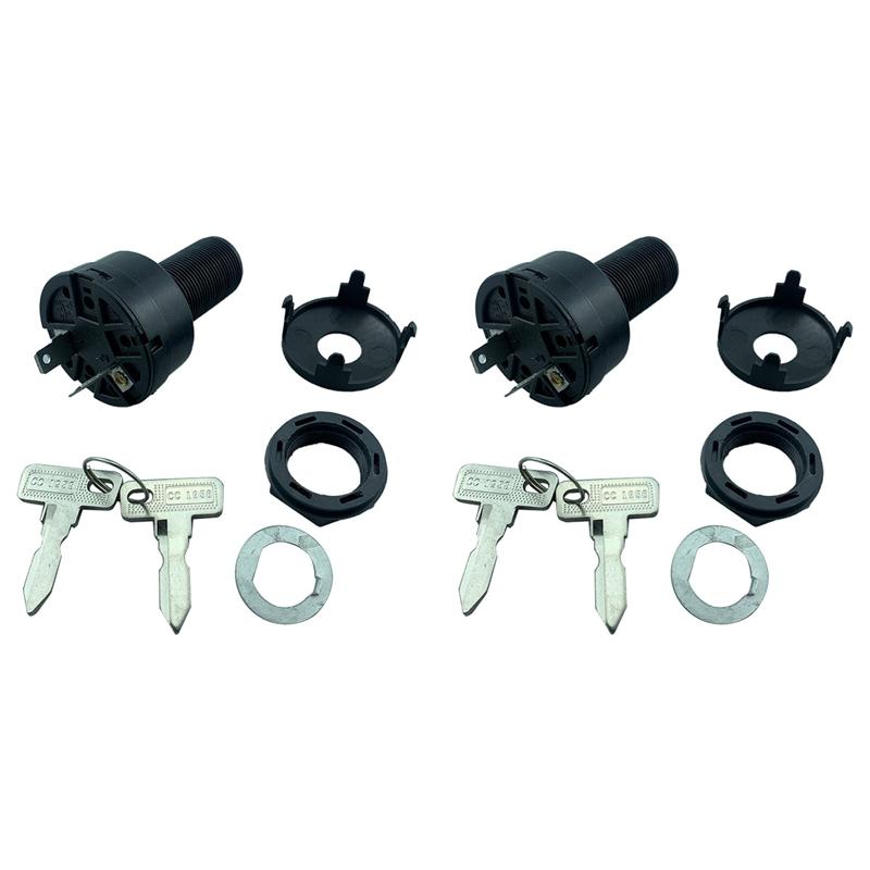 ABVH-2X Golf Cart Precedent Ignition Switch And Key For Club Car 2004-Up Electric Golf Cart 102508601 чёрный