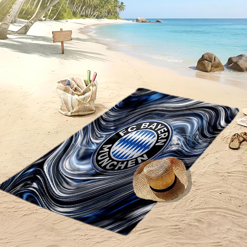 Bayern Munich Printed Beach Towel Quick Dry Soft TowelPortable Large Rectangular Beach Blanket for Travel Swimming Pool