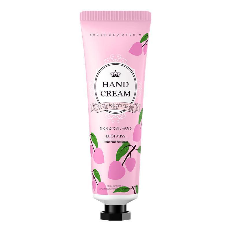 Luofan Meixi Dreamy Rose Hydrating Hand Cream with Cute Kitty Design