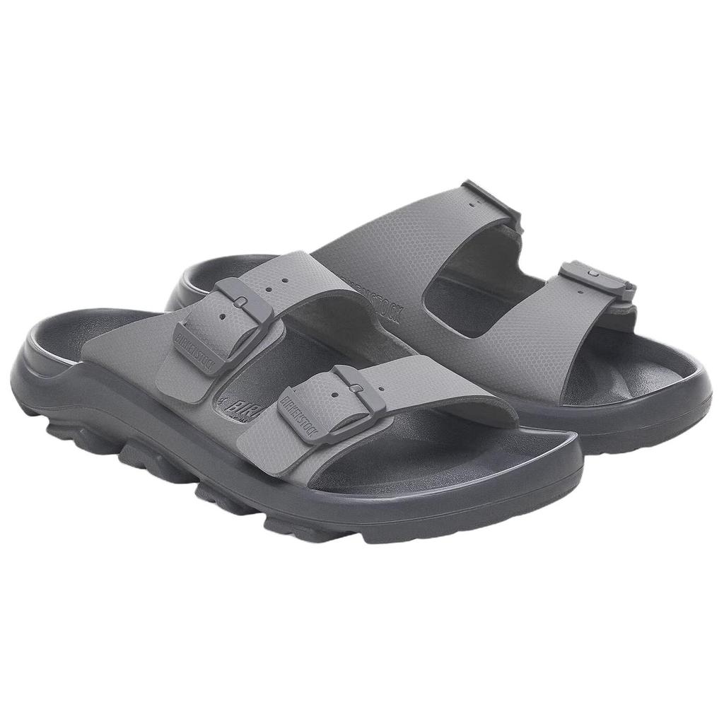 Birkenstock Abrasion Resistant Slide Slippers Unisex Gray 1029595