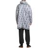 Adidas AW Logo Print Shell Parka White/Black/Black Unisex Streetwear CW3368