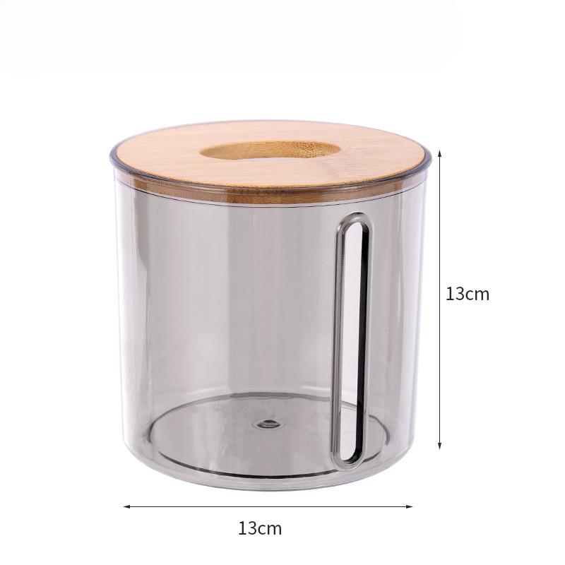 

Пластиковая коробка для салфеток, деревянная крышка, круглая/квадратная подставка для салфеток, контейнер, диспенсер для влажных салфеток, современный домашний автомобильный органайзер