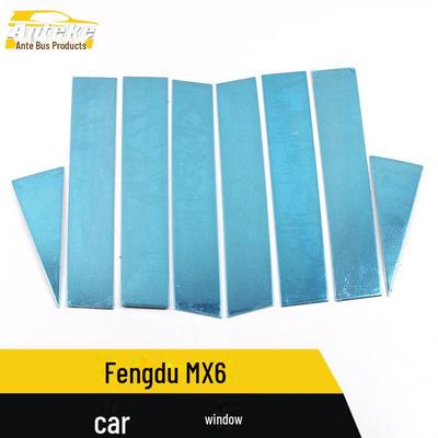 Dongfeng Fengdu MX6 Edelstahl-Fensterverkleidung, kratzfeste Zierleiste aus Glas