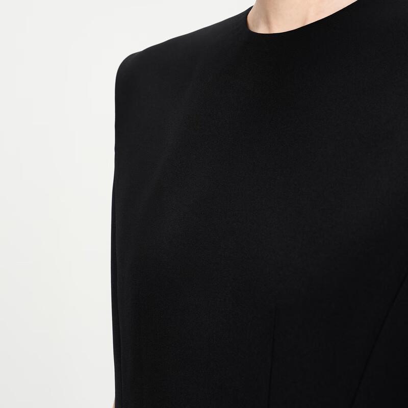 JNBY 2024 Autumn Sleeveless Asymmetrical Dress