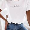 Low-Maintenance Women's Tee, Ideal for Busy Schedules & Travel Trips