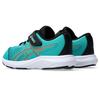 Asics CONTEND 9 TS Buty do biegania Rozmiar 403 2E, 1014A339, Junior, (Fale Turkusowo-Czarna), 13.0 cm,
