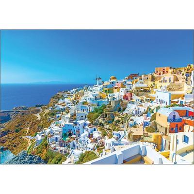 Puzzle Korea Oia Village Jigsaw Puzzle 3204 In Santorini, Korean Popular Puzzles