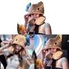 Hello Kitty U Shaped Neck Pillow Cap With Warmth For Travel And Sleep