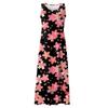 Women's Casual Comfortable Floral Print Sleeveless Cotton Pocket Dress