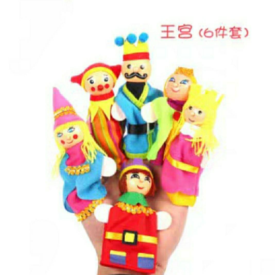 

Интерактивная мультяшная кукла-животное для родителей и детей, плюшевая кукла, пальчиковые куклы, ручная кукла-животное, игрушки для раннего развития, пальчиковые игрушки Palace Style (6-Piece Set