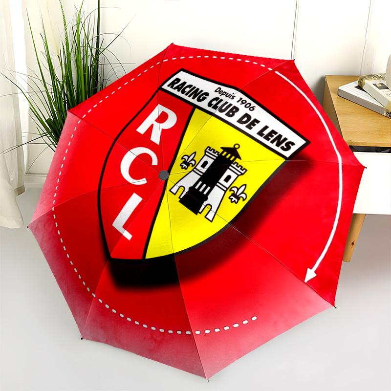 RC Lens  Pattern, Automatic Folding Umbrella, Portable and Foldable Design, 8 Ribs, a Christmas or Birthday Gift.