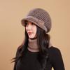 Autumn and Winter Fisherman's Hat Children's Versatile Knitted Wool Hat Thickened Cold-proof Warm Basin Hat