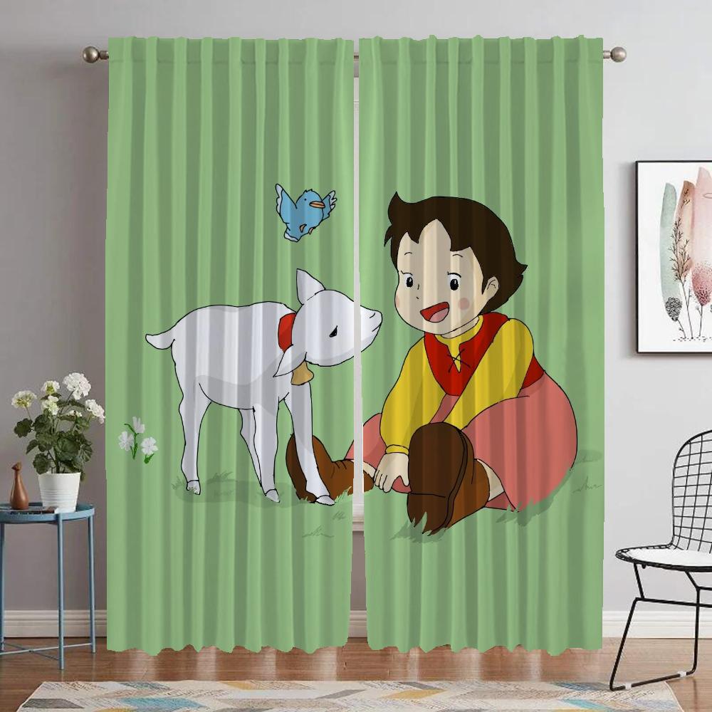 

Heidi Friend Curtains for Living Room Curtain for Room 2 Panel Home Interior Curtains Shades Partition Halloween Decoration W132xH274cmx2pcs-CL