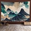 Chinese style landscape painting background tapestry room decoration wall background cloth living room home decoration