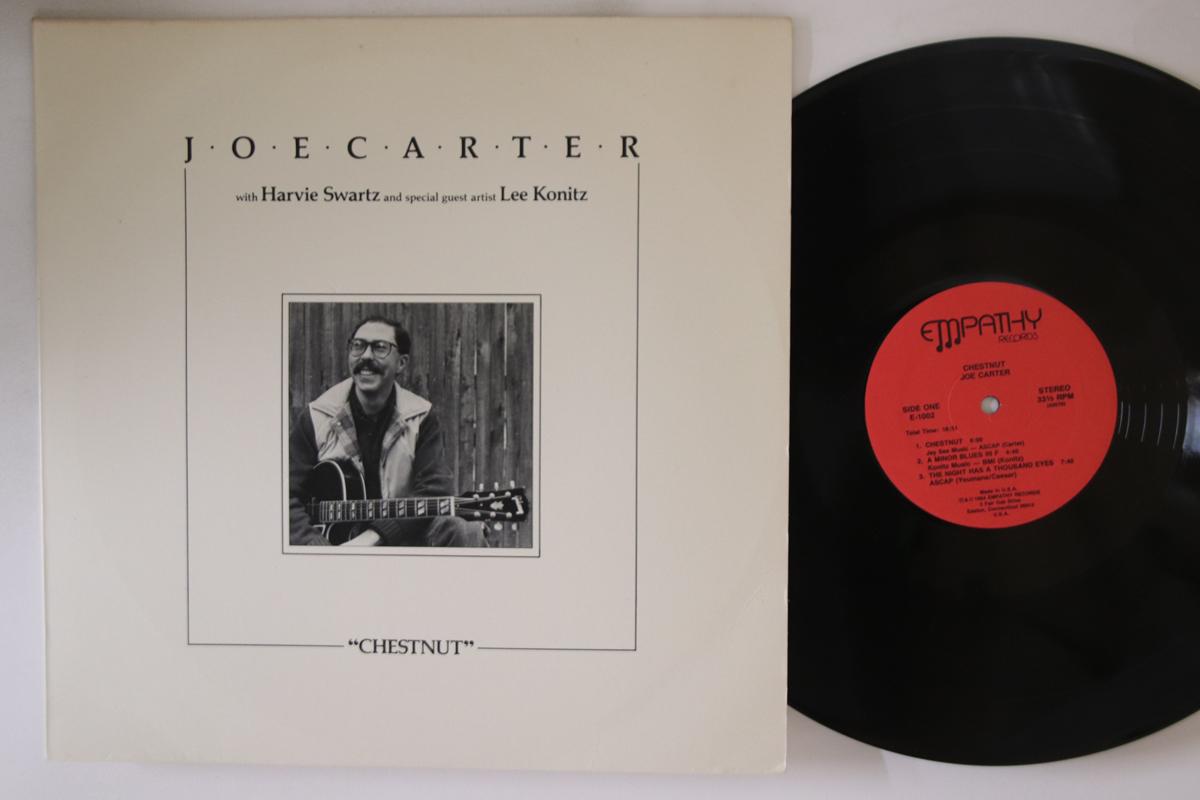 

LP Record JOE CARTER - Chestnut E1002 EMPATHY 1984 US Jazz Used