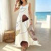 Women's Sleeveless Long Vest Dress,Beach Vacation Loose Fit Dress,Comfortable Fabric,Stylish & Versatile for Outdoor Casual Daily Wear