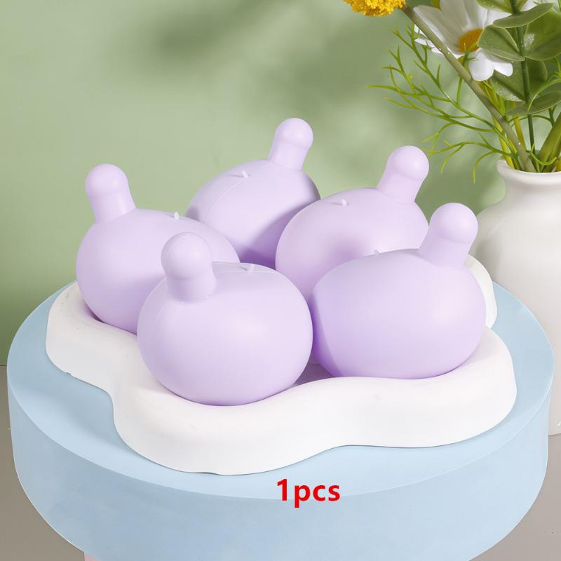 Stress Relief Squeeze Toy Inner Airbag Blow Bubbles Creative Antianxiety Fidget Toy for Students Office Workers Portable