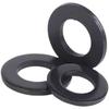 Rubber Flat Washer Set: Waterproof Pads for Shower Hoses and Faucets - Sizes 3/8", 1/2", 3/4", 1