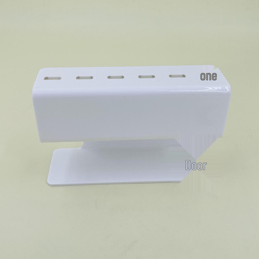 Acrylic Tweezers Holder for Watch Repair, Black/White Storage Rack