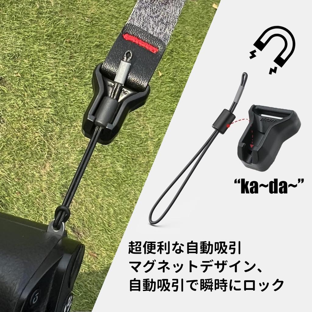 AooCare Camera Wrist Camera Hand Camera Strap Strap, Strap, (Gray)