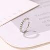 Korean Crystal Clip Earrings For Women Zircon Earing Without Hole Jewelry Fake Earrings Single Ear Bone Clip Earings Ear Cuffs