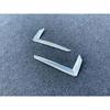 For Toyota Raize Z A200A A200    ABS Chrome Rear Reflector Fog Light Lamp Cover Trim Bezel Frame Styling Garnish