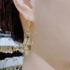 Geometric Block Earrings Have A Simple and Versatile Temperament, with A Sense of Luxury and Fashion. The Earrings Are Exquisite for Women