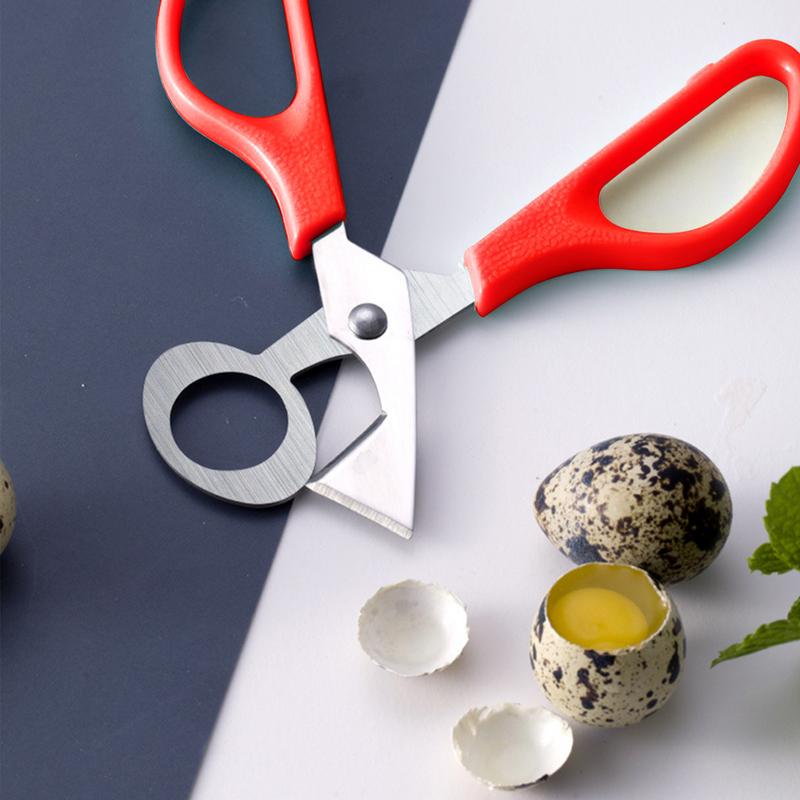 Quail Egg Scissor Kitchen Tools Durable Quail Egg Shell Scissors Rust Resistant Stainless Steel Blade Egg Shell Opener