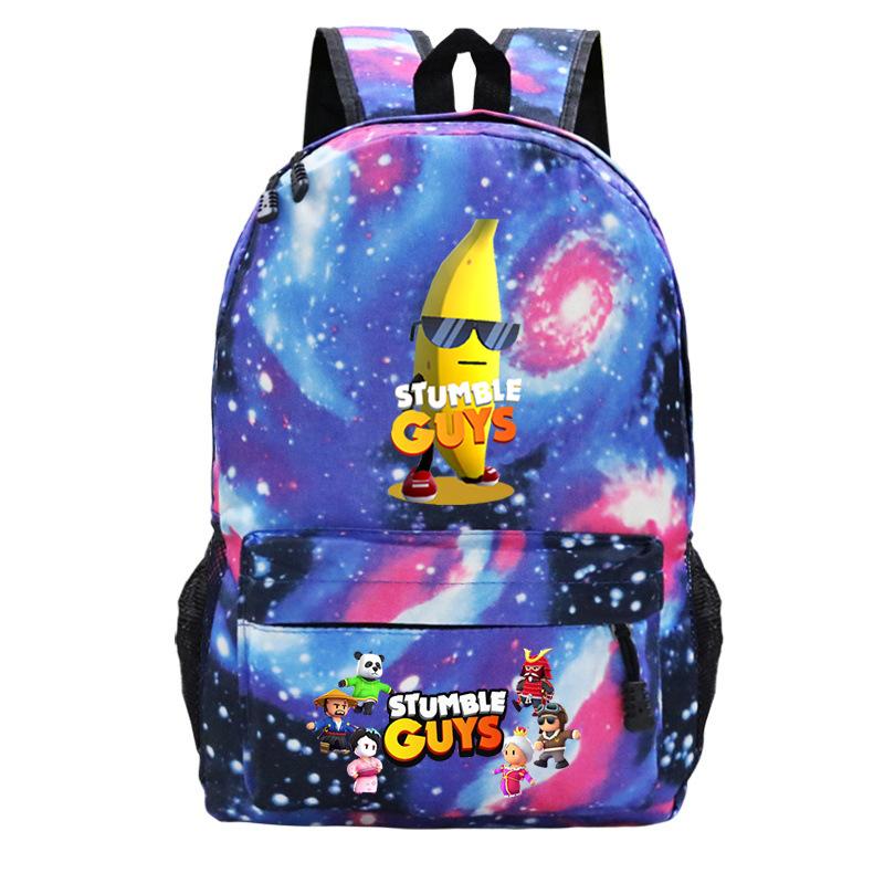 Collision Party Game Merchandise Printing Trend Student Leisure Children Double Shoulder Bag