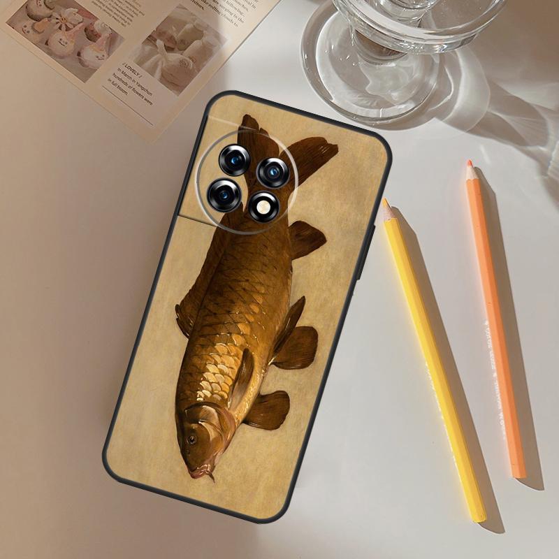 Carp Fishing Funda For OnePlus 13 13R 12 R 11 9 10 Pro 8T 9RT 10T OnePlus Nord 4 CE 2 3 Lite N20 N30 Case