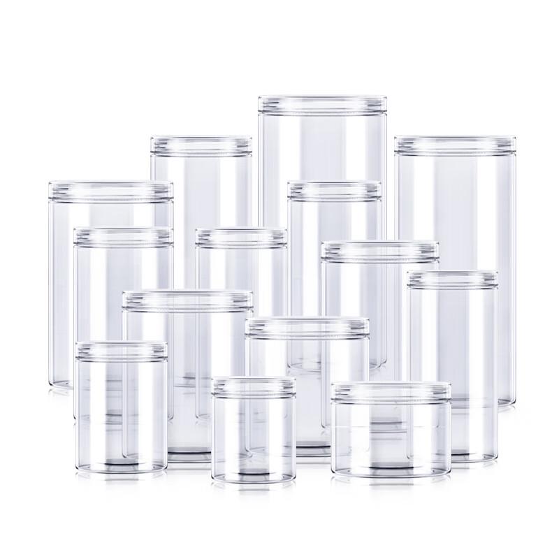 Прозрачная герметичная банка для хранения из ПЭТ