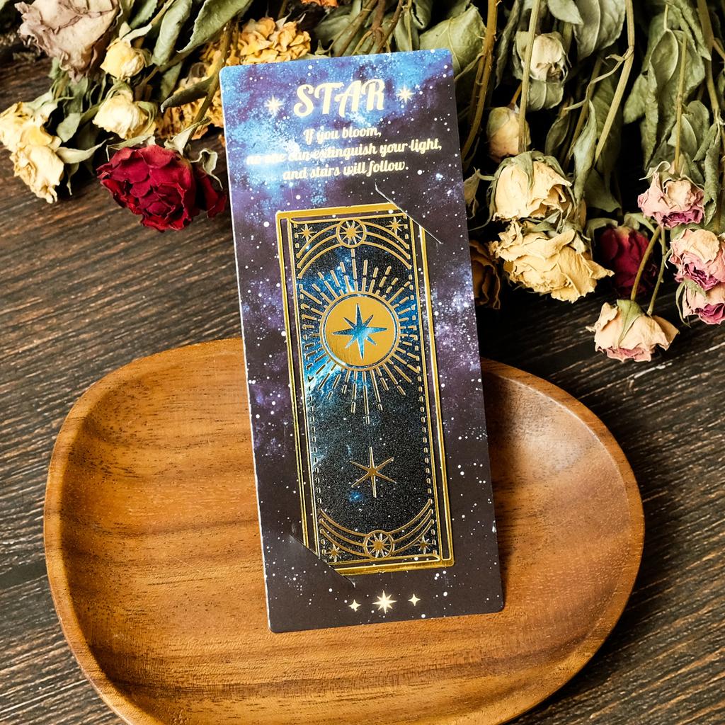 Boutique Retro Dream Constellation Theme High Value Metal Bookmark Merchandise Bookmark Student Birthday Gift