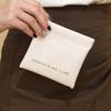 Letter Mini Self-closing Coin Purse Spring Bag Small Sunglasses Bag Holder  Outdoor