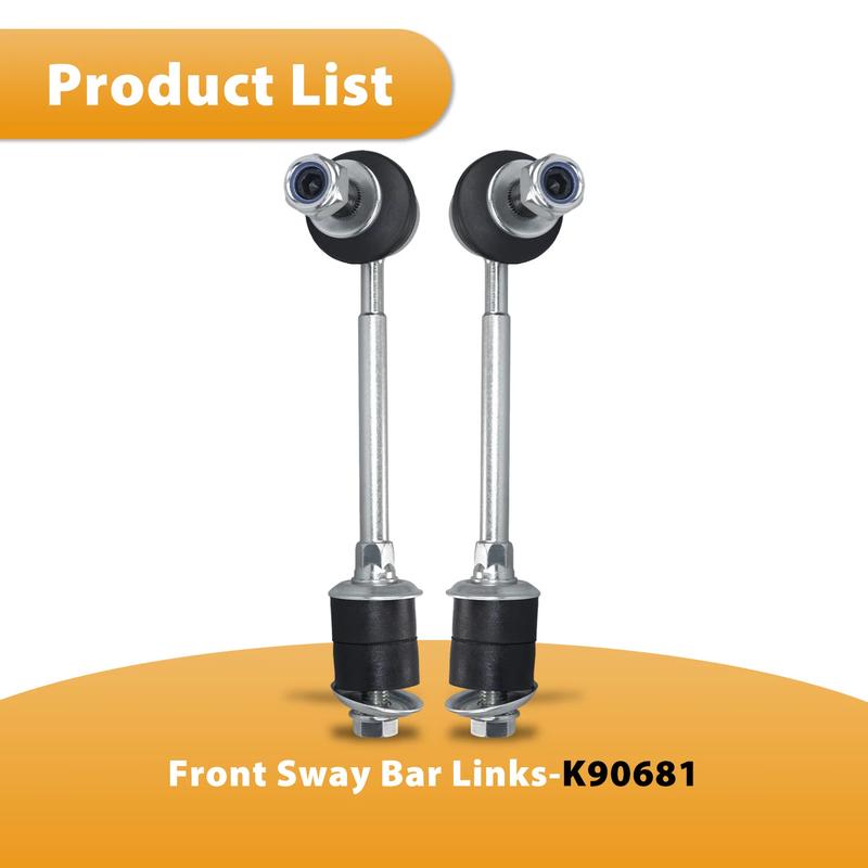 Svenubee Front Stabilizer Link 2pcs Set for Toyota Tacoma 4Runner 1996 1997 1998 1999 2000 2001 2002 2003 2004 2005 - 2015