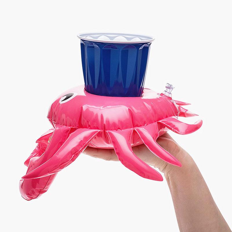 Aufblasbarer Swimmingpool PVC Getränkebecher Schwimmer Premium Krabbenbecher für Schwimmbad