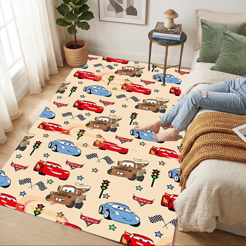Cars Living Room Nonslip Area Rug Soft Carpet For Bedroom Game Playroom Sofa Office Home Decor Doormat Christmas Gift C922404