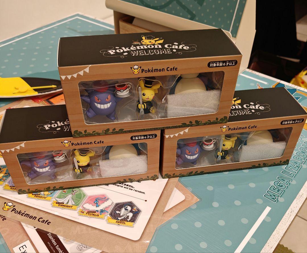 

[USED] Pokémon Cafe Limited Figure Collection *3