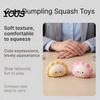 Kids Stress Relief Toy Dumpling Pinching Toy, Soft Elastic Fidget Reliever Portable Mini Ball, for Anxiety And Irritability Release Rebound