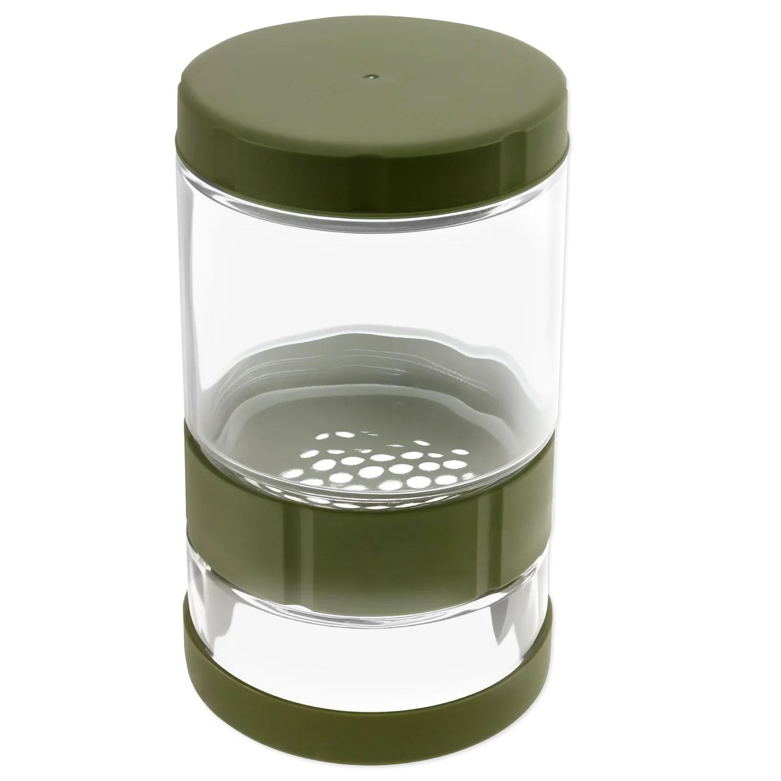 

Стеклянная банка для кимчи и огурцов, широкое горлышко, контейнер для рассола с разделением сухого и мокрого, с силиконовыми кольцами, герметичная, кухонная утварь