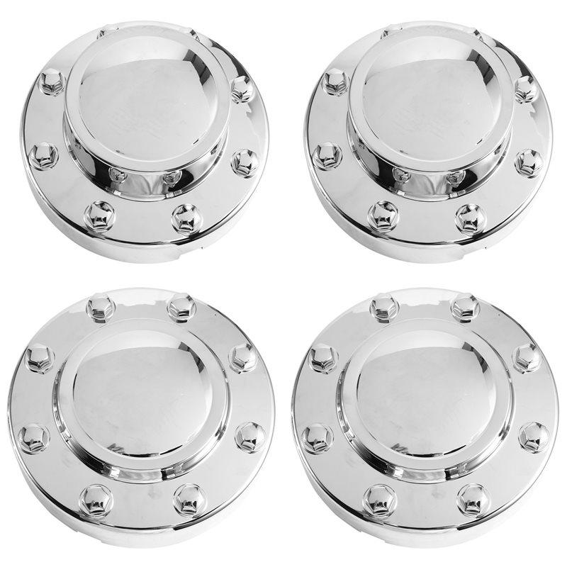 Front& Rear Dually Chrome Wheel Center Hub Cap Covers 68081010AA, 68081015AC For Dodge Ram 3500 2011-2018