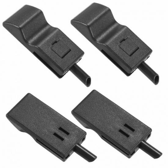 4x Ebony Door Lock Knob Front or Rear For Chevy Tahoe GMC Yukon 2007-2014 US