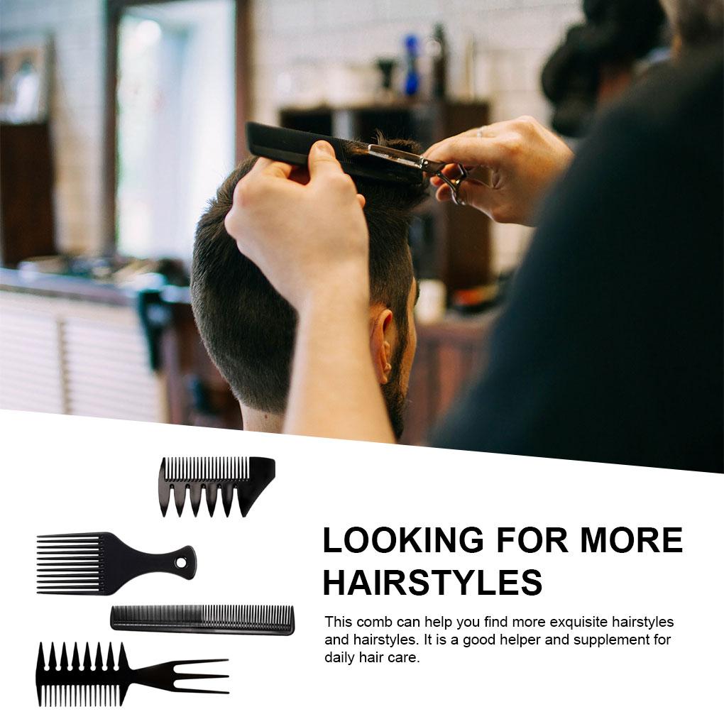 1 Set Combs Lightweight Portable Multifunctional Wear-resistant Modelling Tools Easy Installment Distinctive Hair Pick