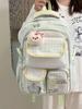 Schoolbag New Schoolbag High Value Dopamine Cute Girl Backpack Campus Junior High School High School Students Large Capacity Backpack