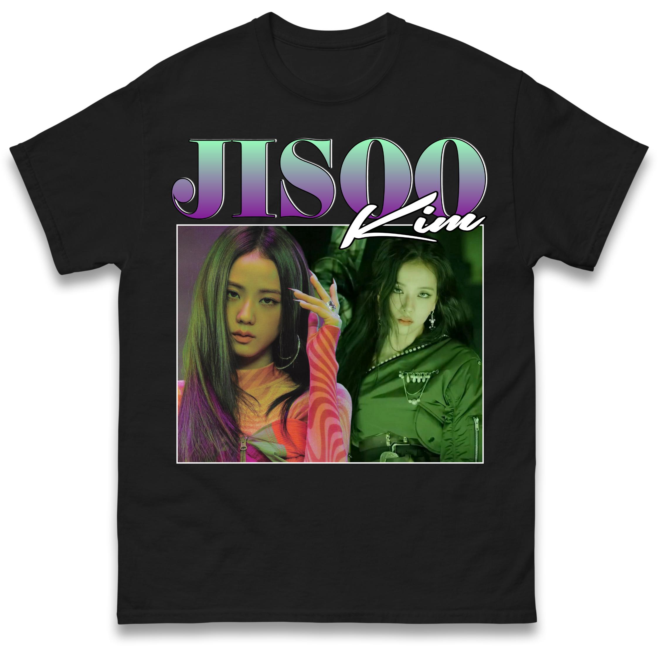 Jisoo Kim T-Shirt Tshirt Mens Womens Tops Unisex Tees 100% Cotton 4XL