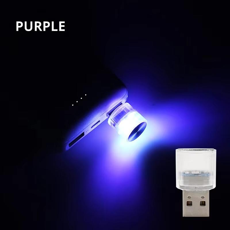 Auto LED Car Light Auto Interior Mini USB Atmosphere Light Emergency Lighting Light PC Auto Colorful Decorative Lamp Accessory