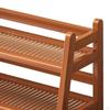 Bamboo Display Rack for Coffee Syrup And Seasoning Storage