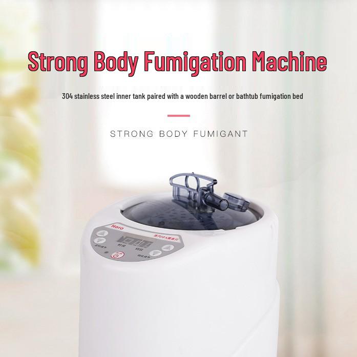 2L 110V Sauna Steam Machine, US Spec, Sauna Fumigation Device, Steam Bath белый